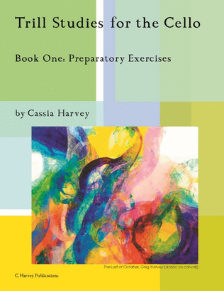 Book cover for Trill Studies for the Cello, Book One: Preparatory Exercises
