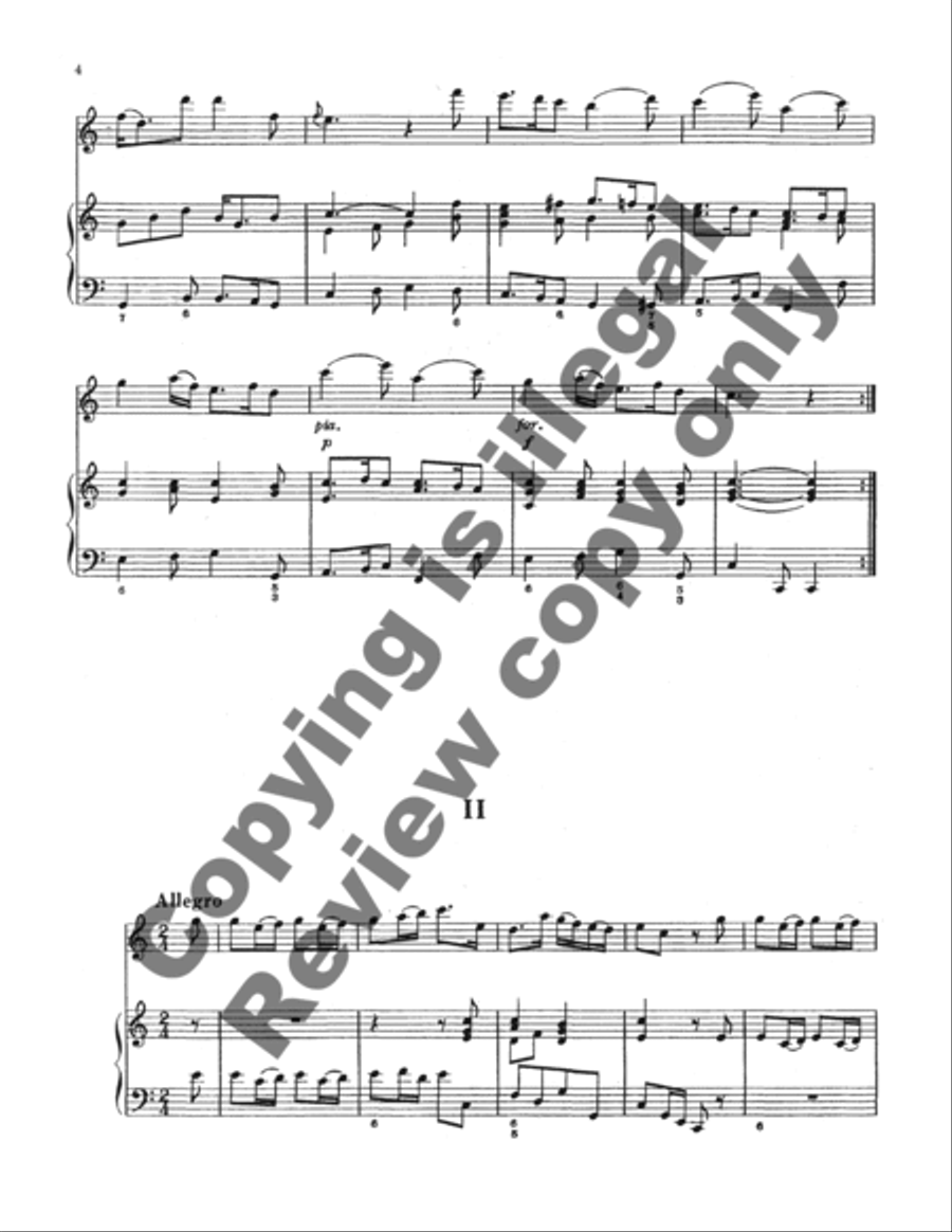 Sonata Sonata Recorder scores gallery preview page 5