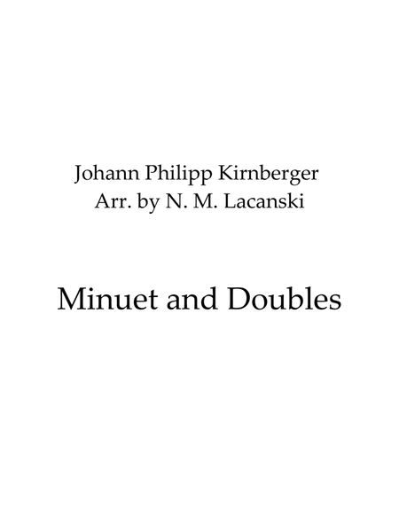 Minuet and Doubles image number null