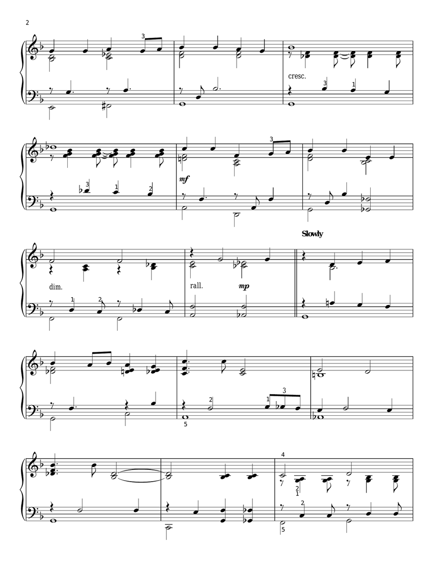 They Say It's Wonderful Piano Solo scores gallery preview page 2