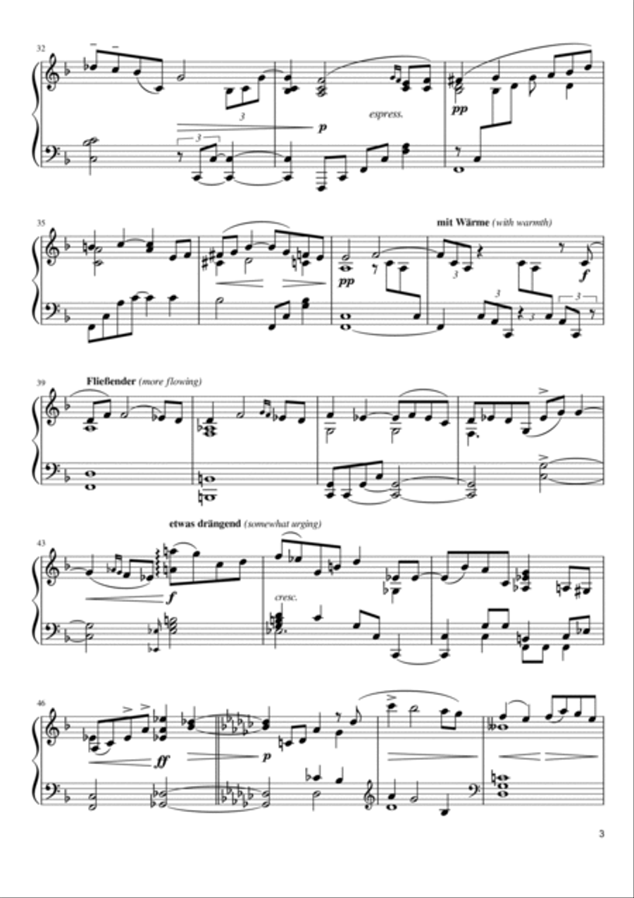 Gustav Mahler - Adagietto (from Symphony No. 5) - Piano Solo Piano Solo scores gallery preview page 3