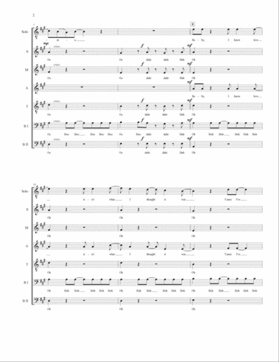 This Life 4-Part scores gallery preview page 3