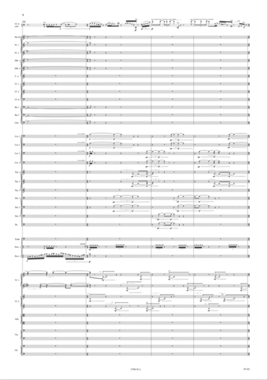 Mit Ausdruck Orchestra scores gallery preview page 9