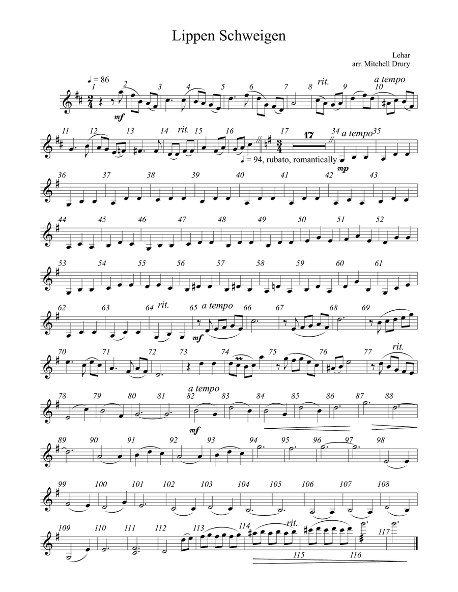 Lippen Schweigen Lippen Schweigen String Quartet scores gallery preview page 2