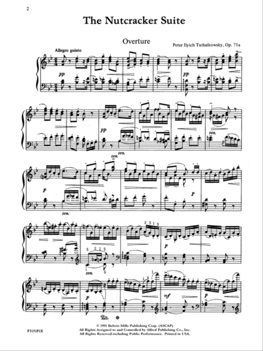 The Nutcracker Suite Small Ensemble scores gallery preview page 3