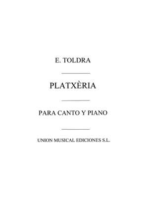 Book cover for Toldra: Platxeria