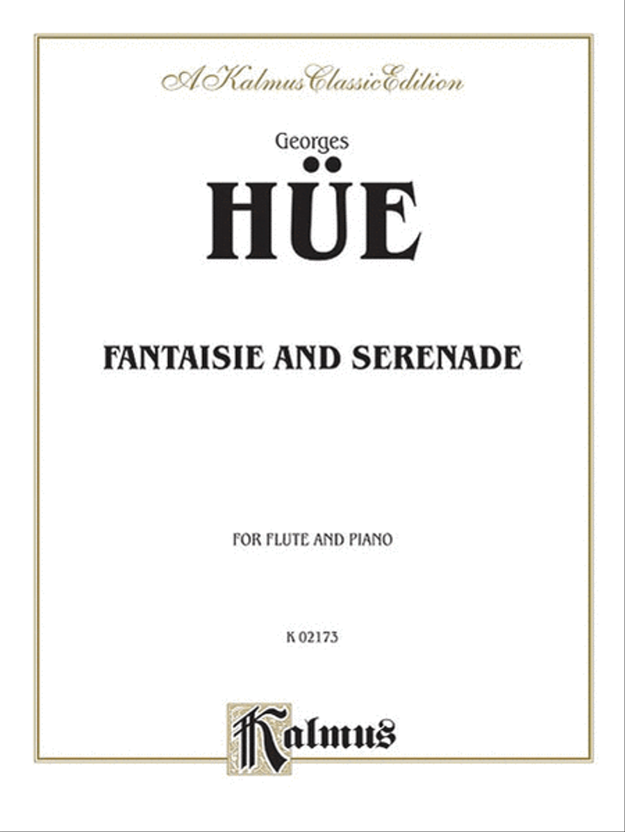 Fantaisie and Serenade Fantaisie and Serenade Small Ensemble scores gallery preview page 1