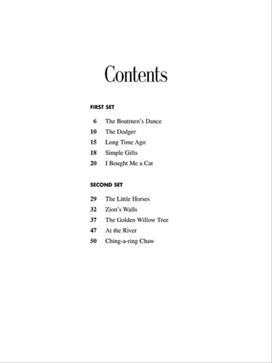Old American Songs - Complete High Voice scores gallery preview page 3