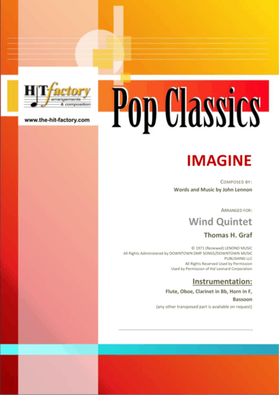 Imagine Woodwind Quintet scores gallery preview page 1