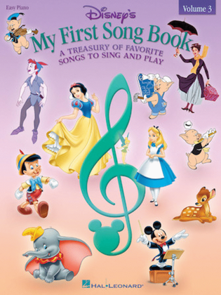 Book cover for Disney's My First Songbook – Volume 3