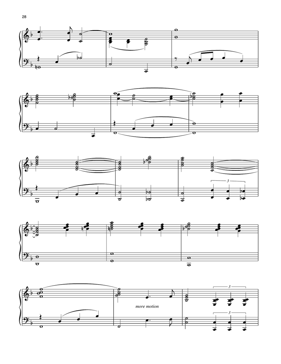God Bless America Piano Solo scores gallery preview page 3