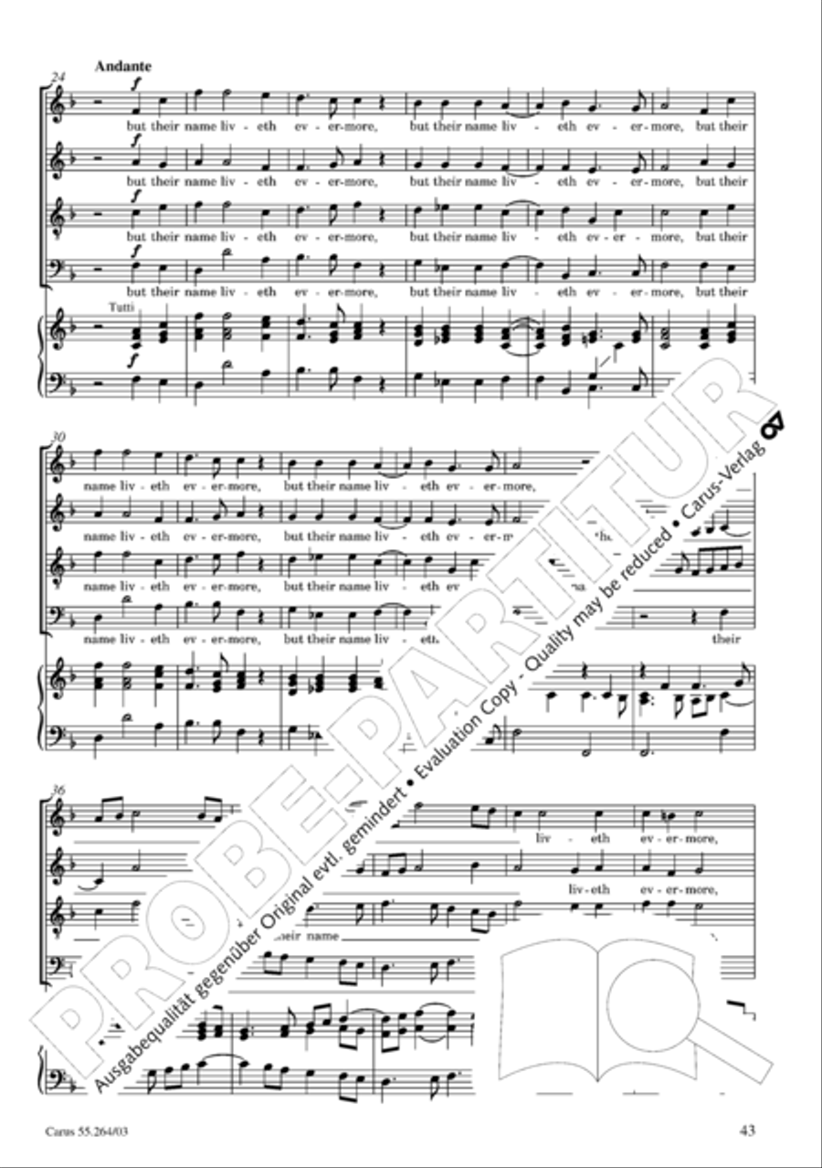 Israel in Egypt - Part I Israel in Egypt - Part I 4-Part scores gallery preview page 48