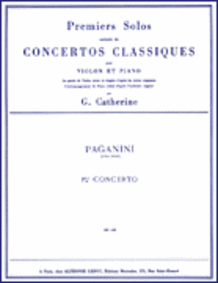 Premier Solo Extrait - Concerto No. 1