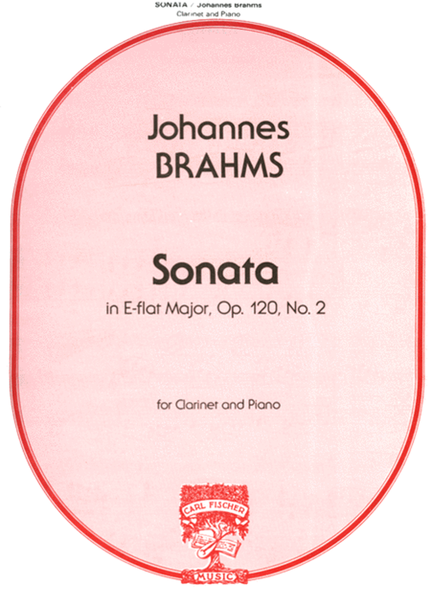 Sonata in E-Flat Major, Op. 120, No. 2