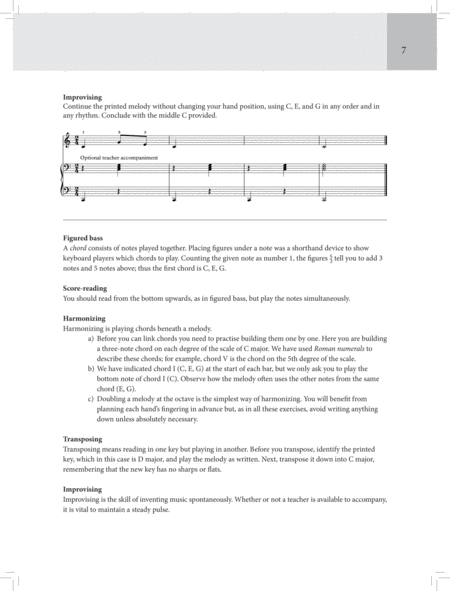 Graded Keyboard Musicianship Book 1