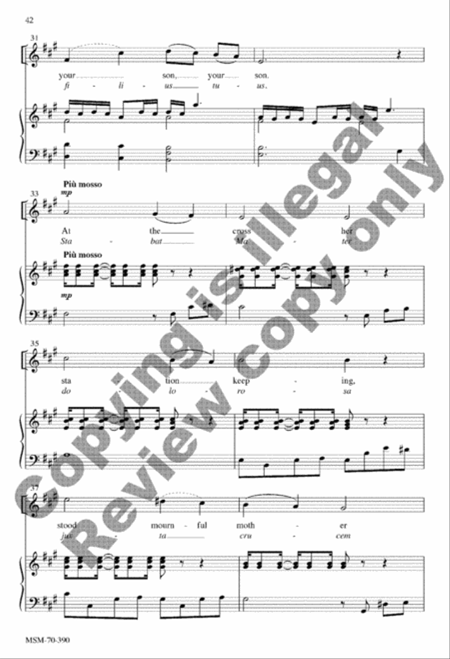 Seven Last Words Seven Last Words 4-Part scores gallery preview page 60