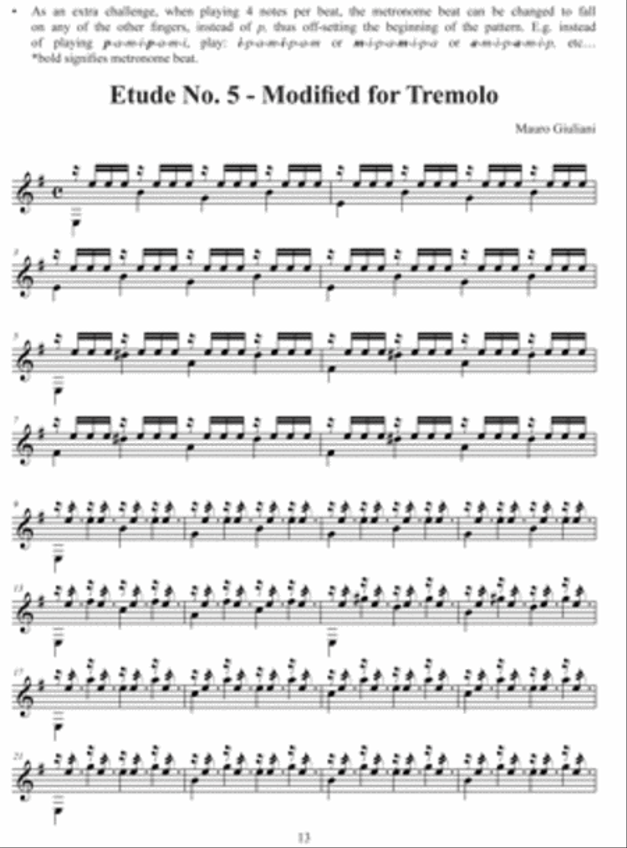 Complete Warm-Up for Classical Guitar Lute scores gallery preview page 4