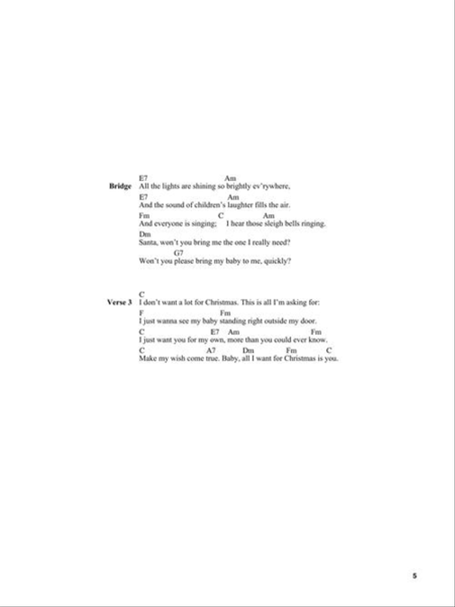 Christmas Songs for Solo Fingerstyle Ukulele Ukulele scores gallery preview page 6