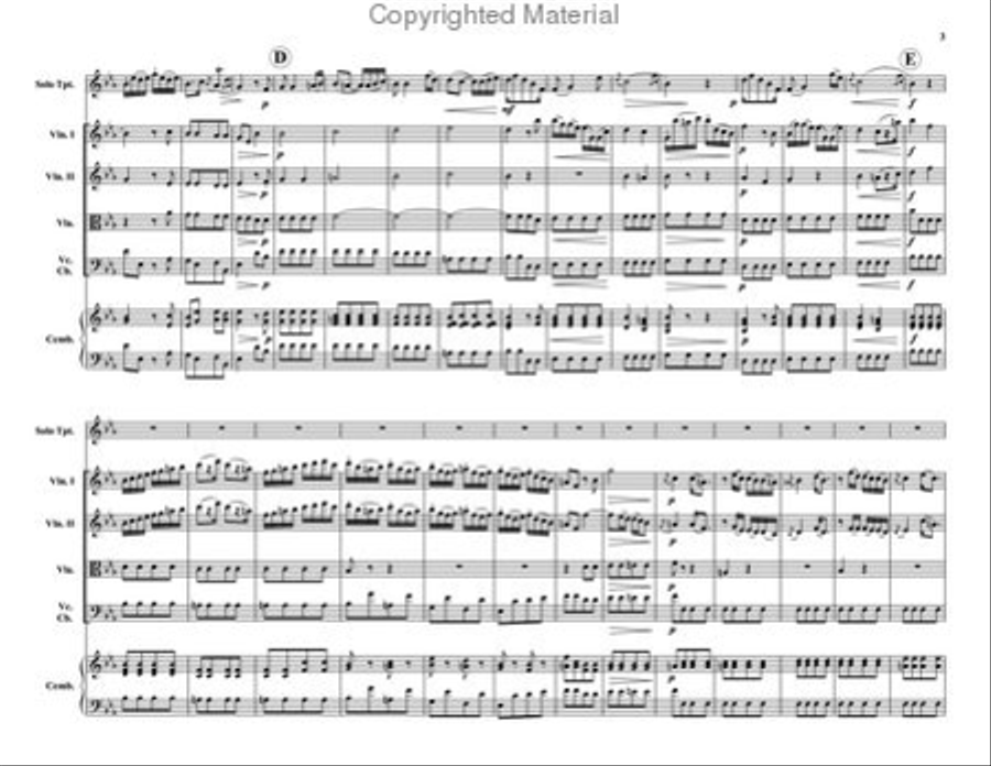 Concerto in Eb Chamber Orchestra scores gallery preview page 4