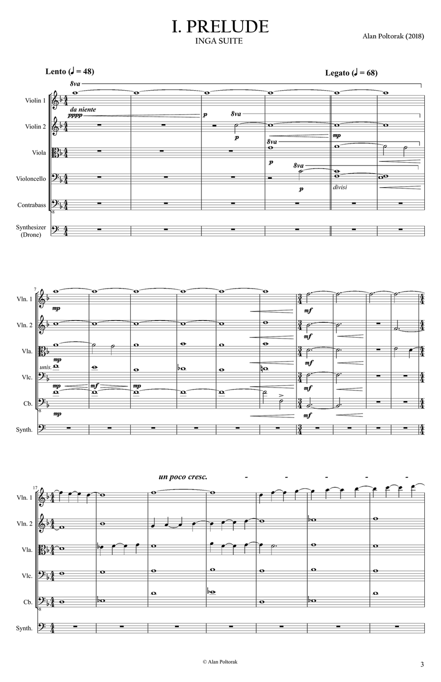 Inga Suite String Orchestra scores gallery preview page 3