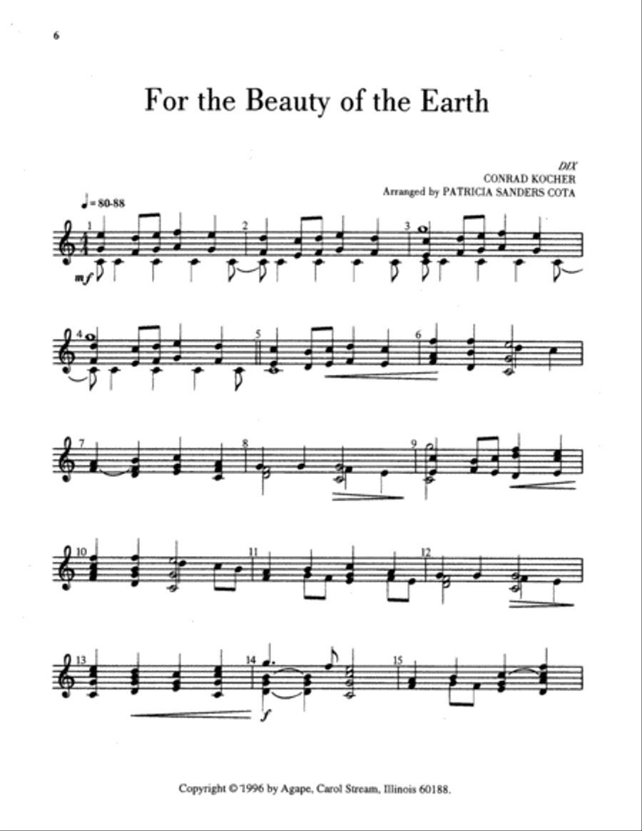 Twelve Bells for Worship Twelve Bells for Worship Handbell Choir scores gallery preview page 4
