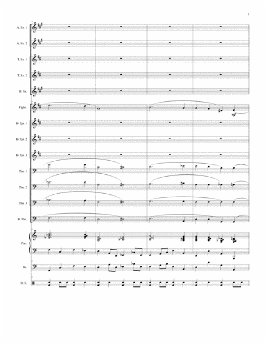 Dreamsville Dreamsville Jazz Ensemble scores gallery preview page 3