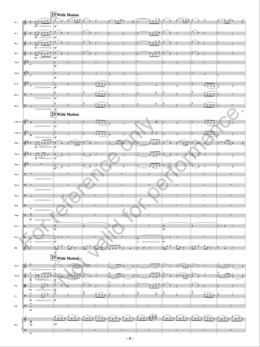 Blue Blue Concert Band scores gallery preview page 7