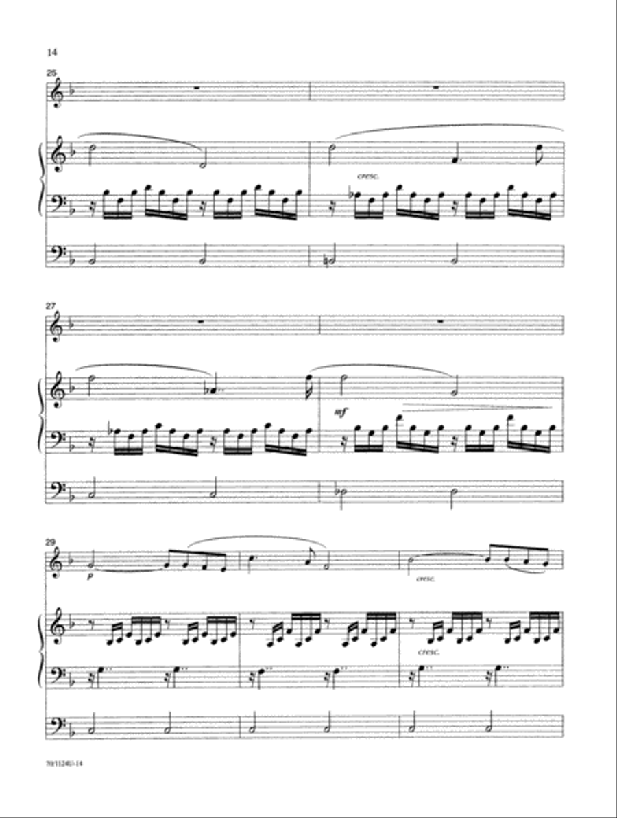 Wedding Classics for Trumpet and Organ Trumpet scores gallery preview page 36