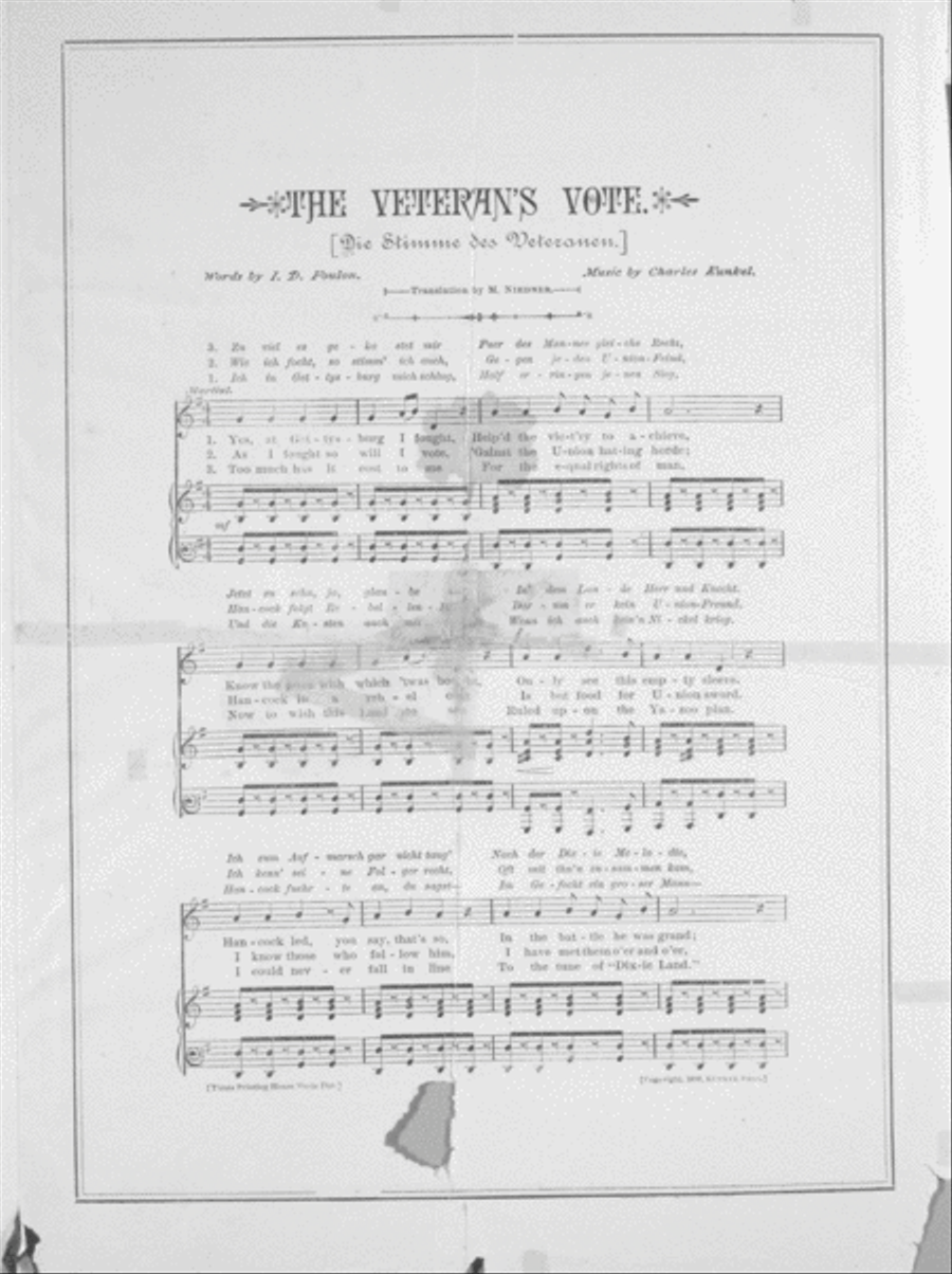 The Veteran's Vote Voice scores gallery preview page 2