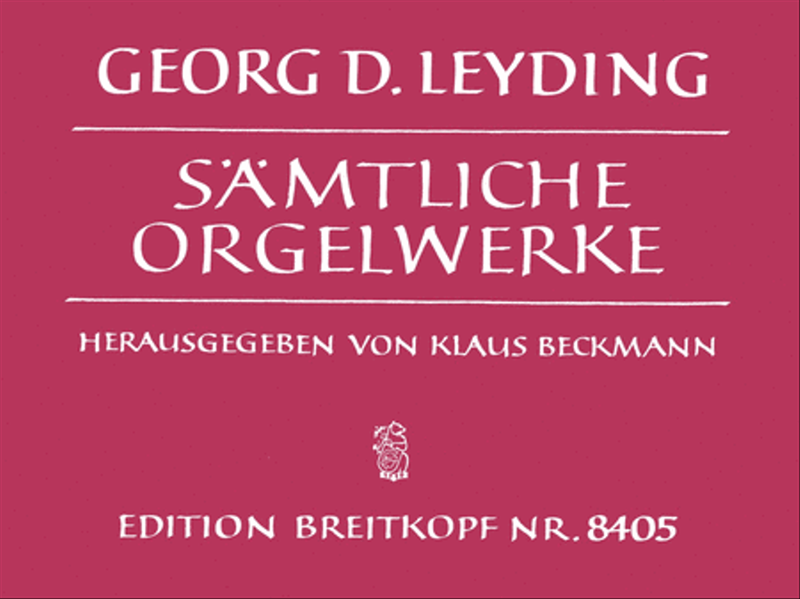 Book cover for Complete Organ Works