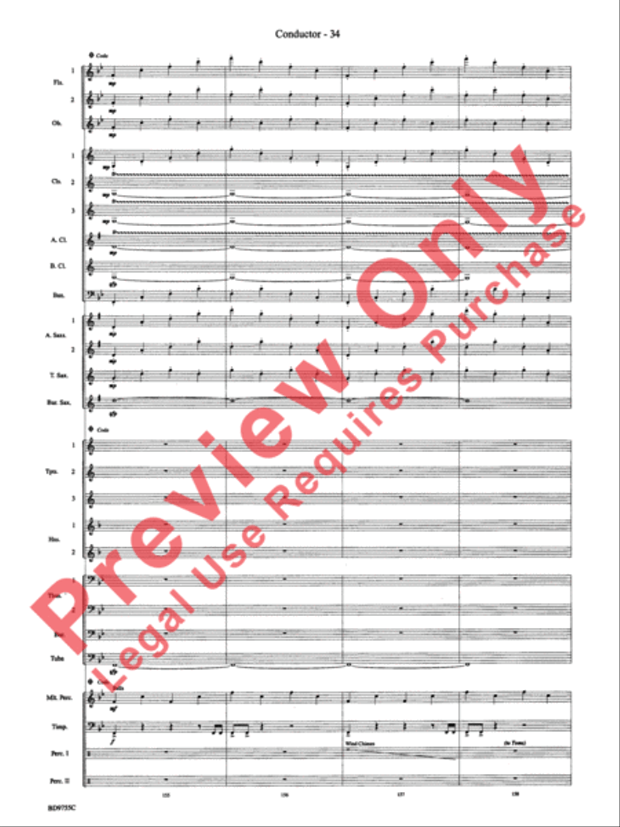 The Maelstrom The Maelstrom Concert Band scores gallery preview page 37