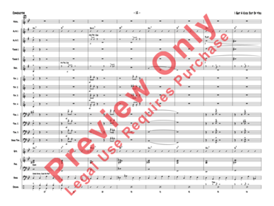 I Get a Kick Out of You Jazz Ensemble scores gallery preview page 15