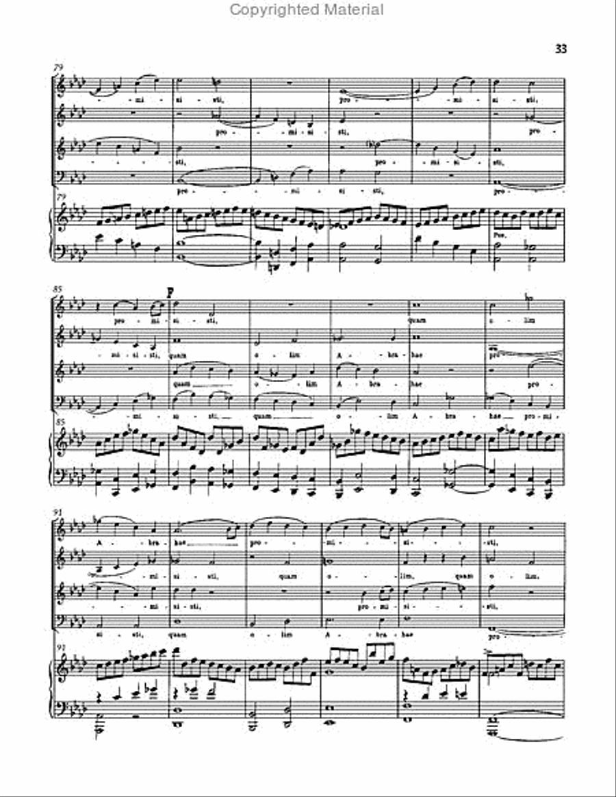 Requiem in D minor, WAB 39 Choir scores gallery preview page 33