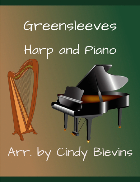 Greensleeves, for Piano and Harp image number null