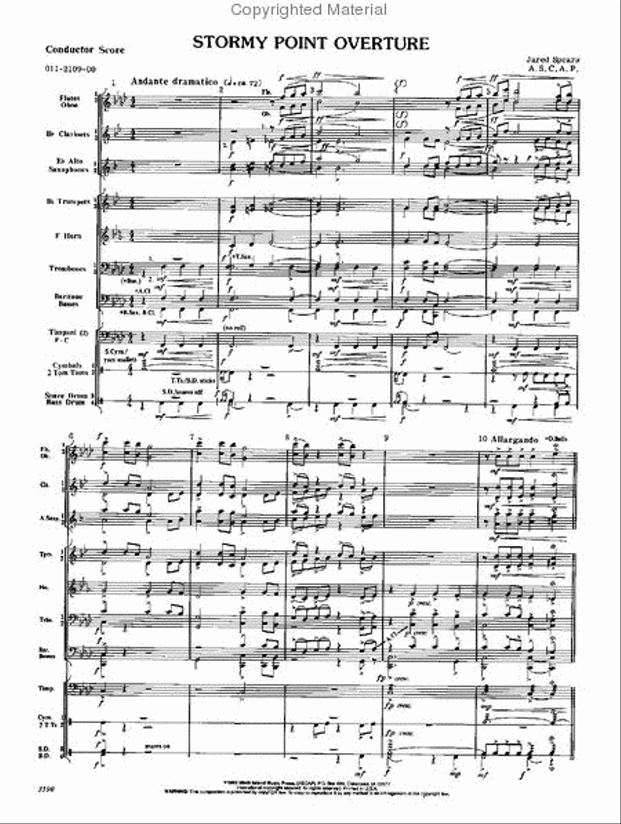 Stormy Point Concert Band scores gallery preview page 2