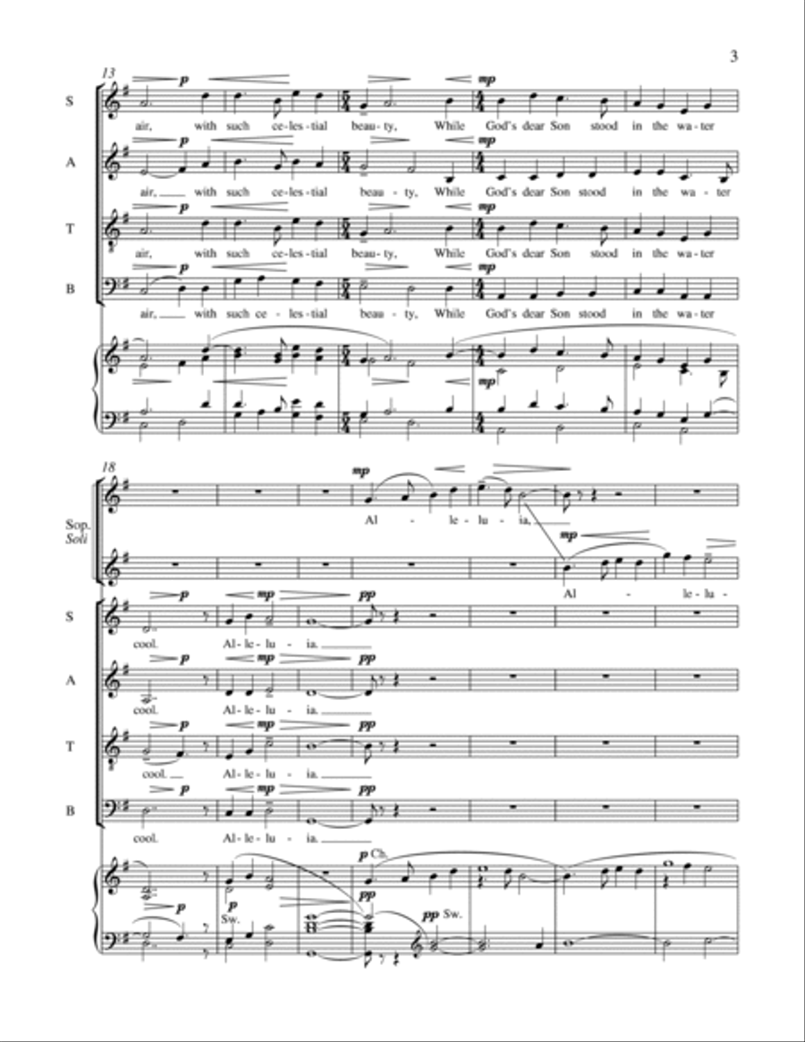 The White Dove 4-Part scores gallery preview page 3