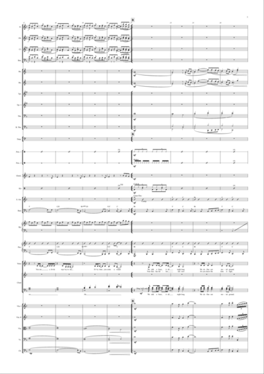 The Ship Song Full Orchestra scores gallery preview page 5