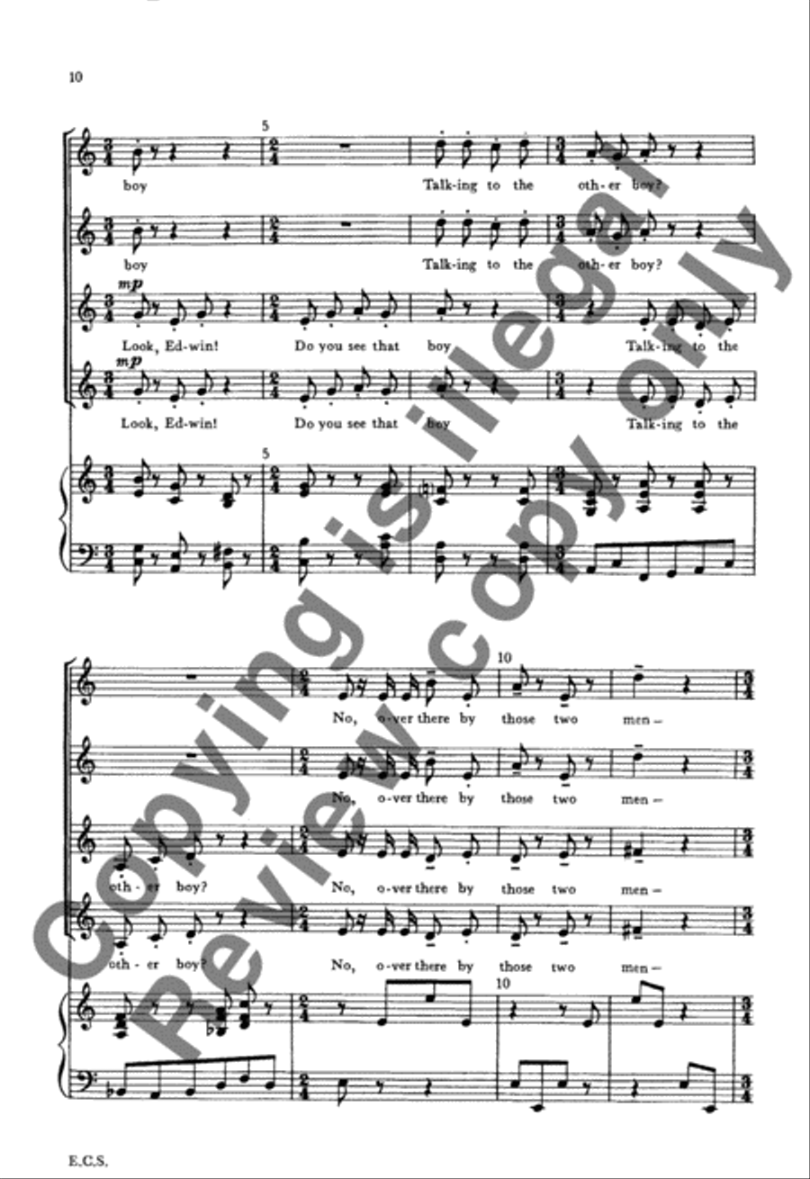 From A Very Little Sphinx SSAA scores gallery preview page 8