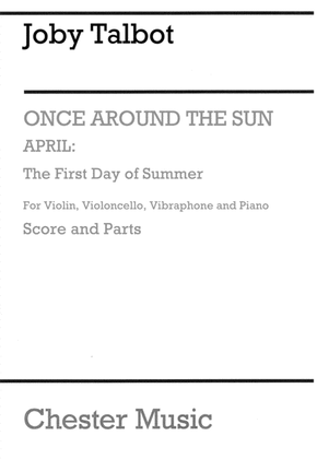 Book cover for Once Around the Sun April: The First Day of Summer