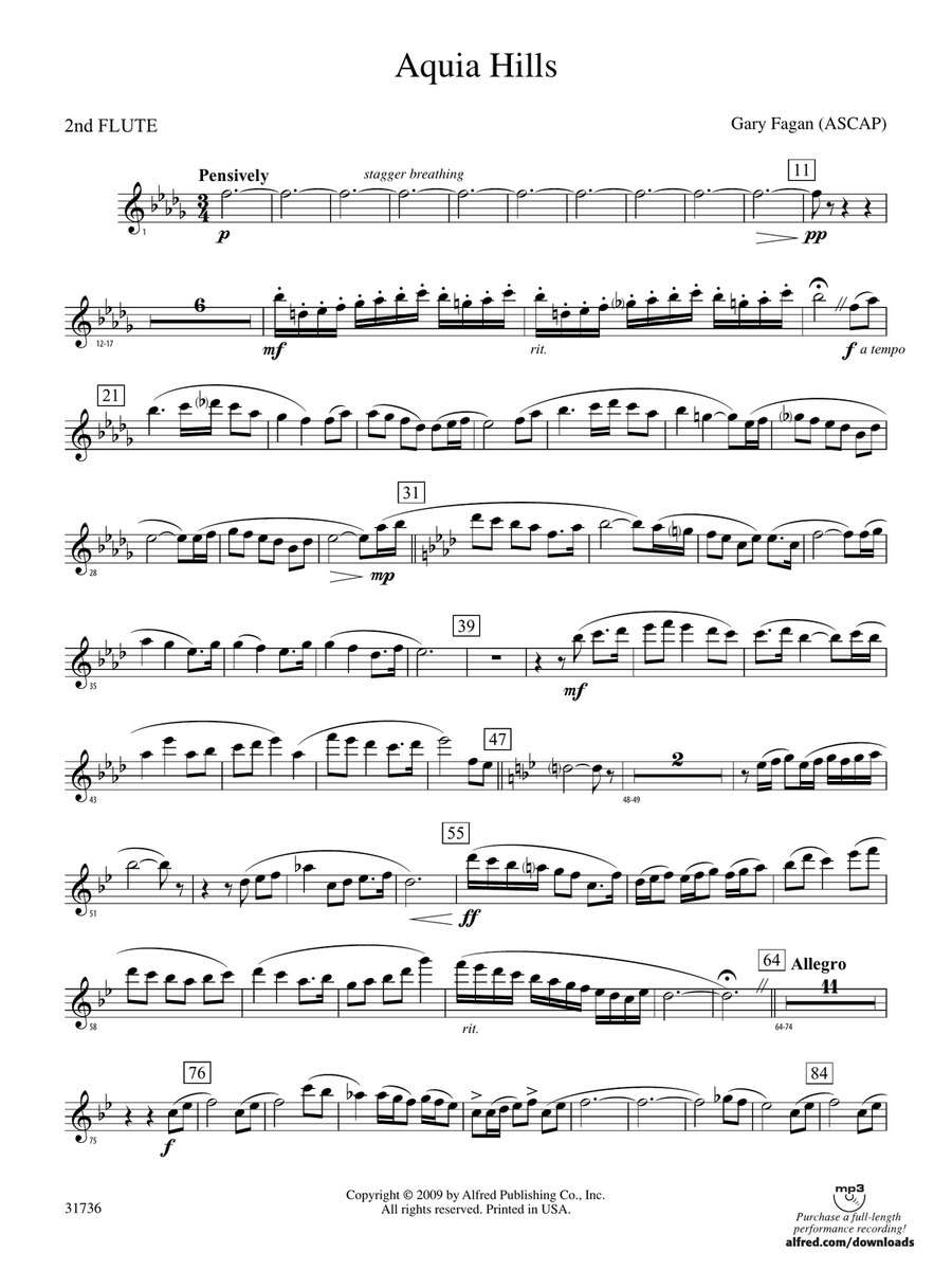Aquia Hills: 2nd Flute