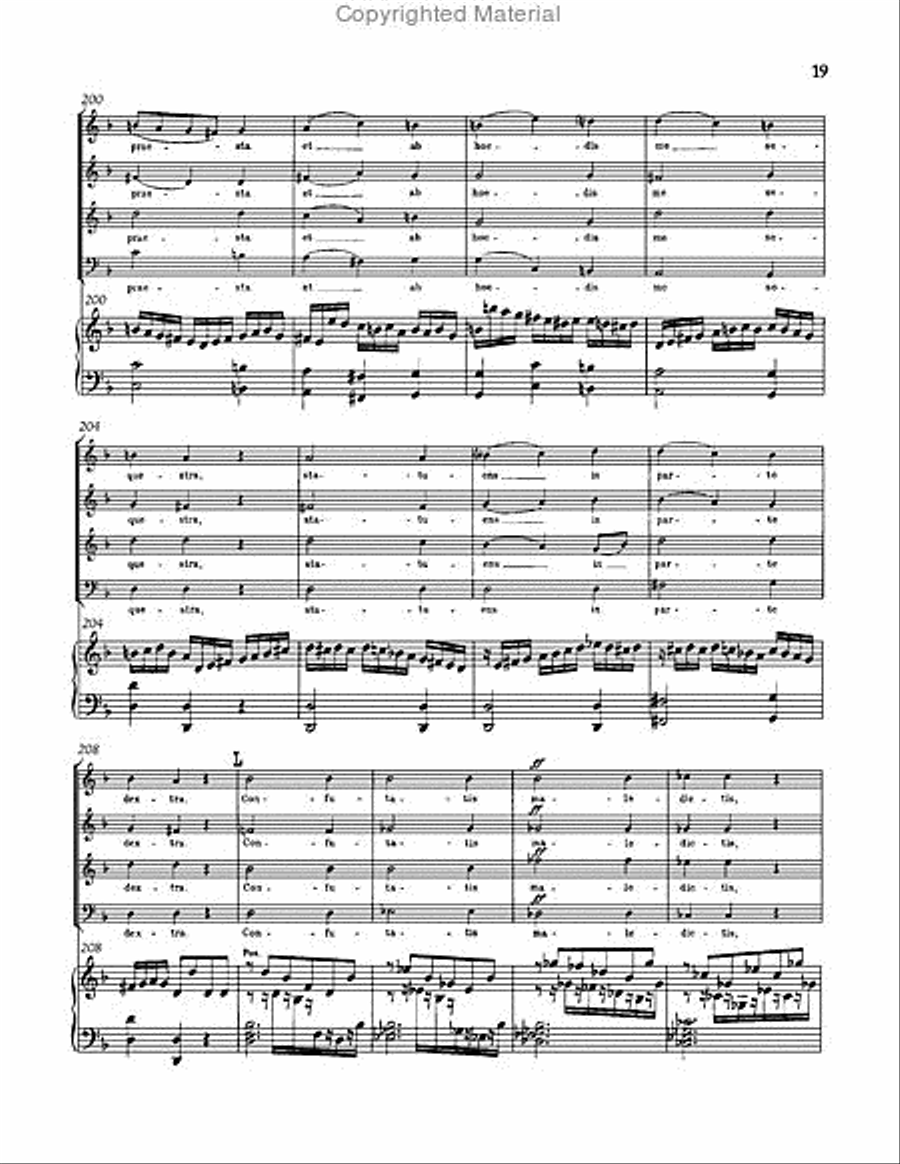 Requiem in D minor, WAB 39 Choir scores gallery preview page 19