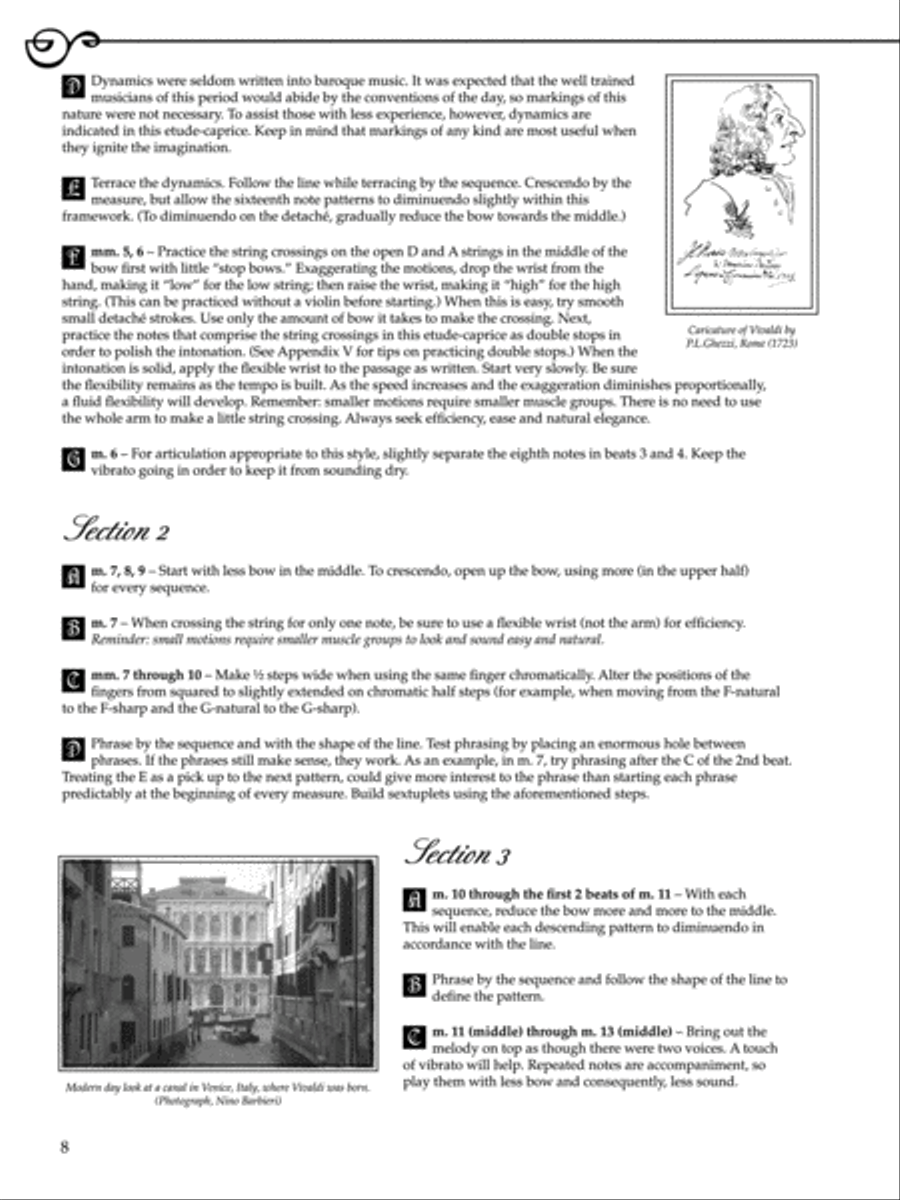 12 Etudes--Caprices in the Style of the Great Composers Violin Solo scores gallery preview page 5