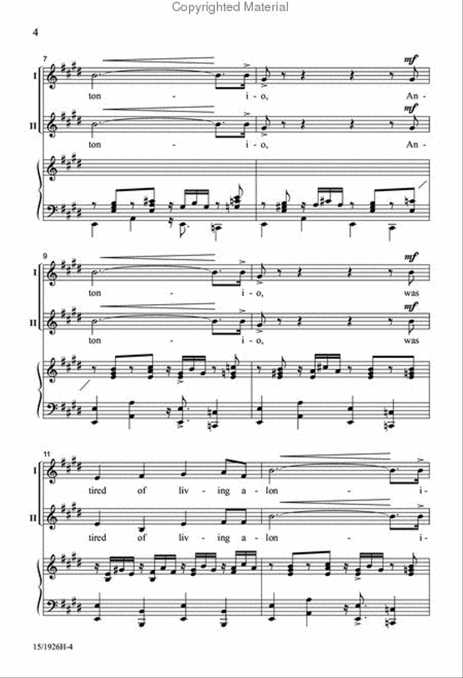 Antonio 2-Part scores gallery preview page 3