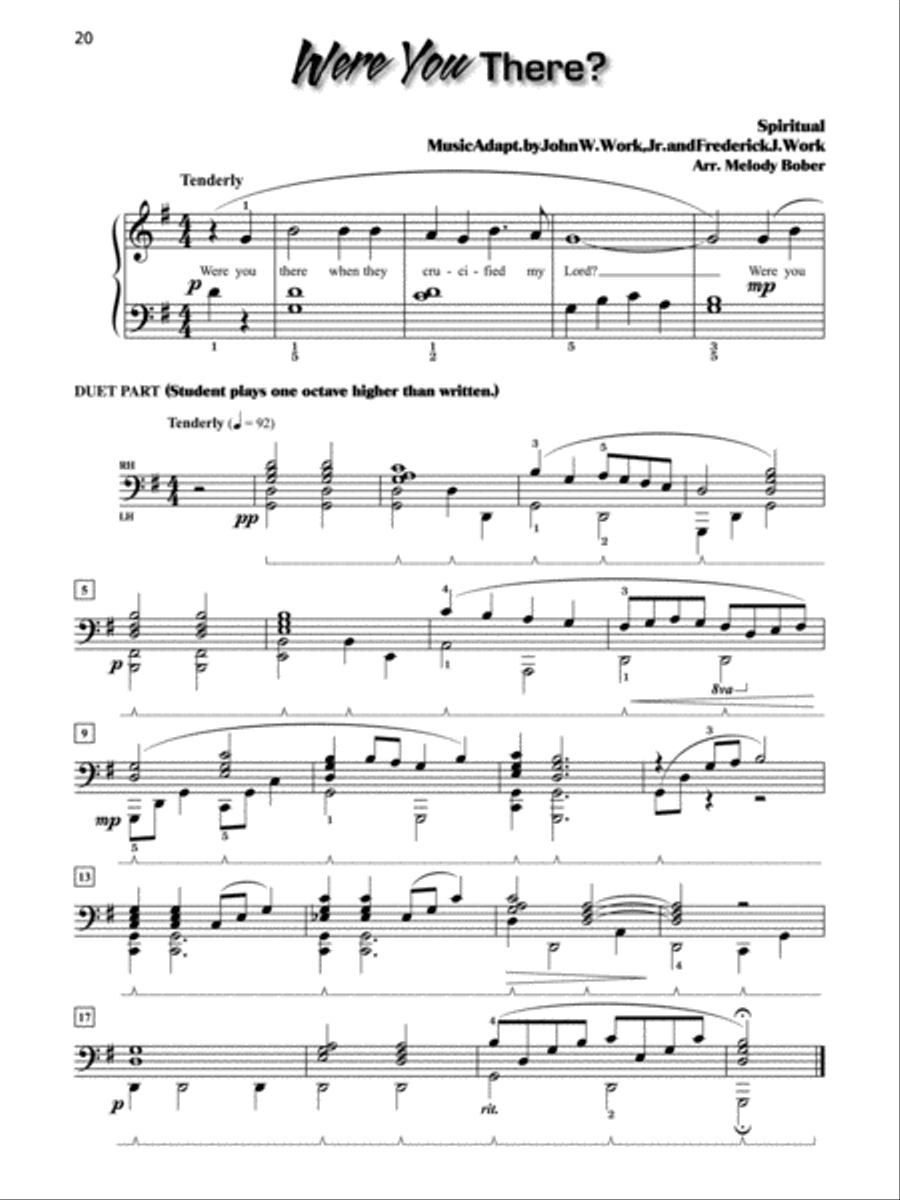 Play Hymns, Book 2 Play Hymns, Book 2 Easy Piano scores gallery preview page 6