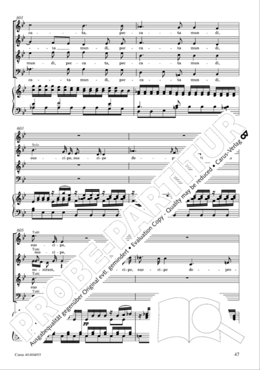Grosse Mariazeller Messe in C 4-Part scores gallery preview page 56