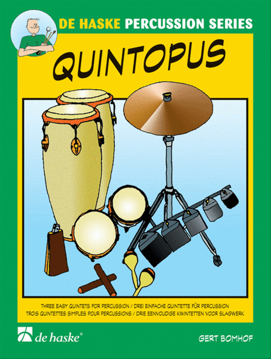 Quintopus 3 Easy Quintets For Percussion Concert Band scores gallery preview page 1