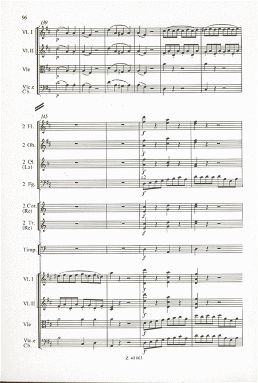 Sinfonie D-Dur, KV 385 Sinfonie D-Dur, KV 385 Orchestra scores gallery preview page 3