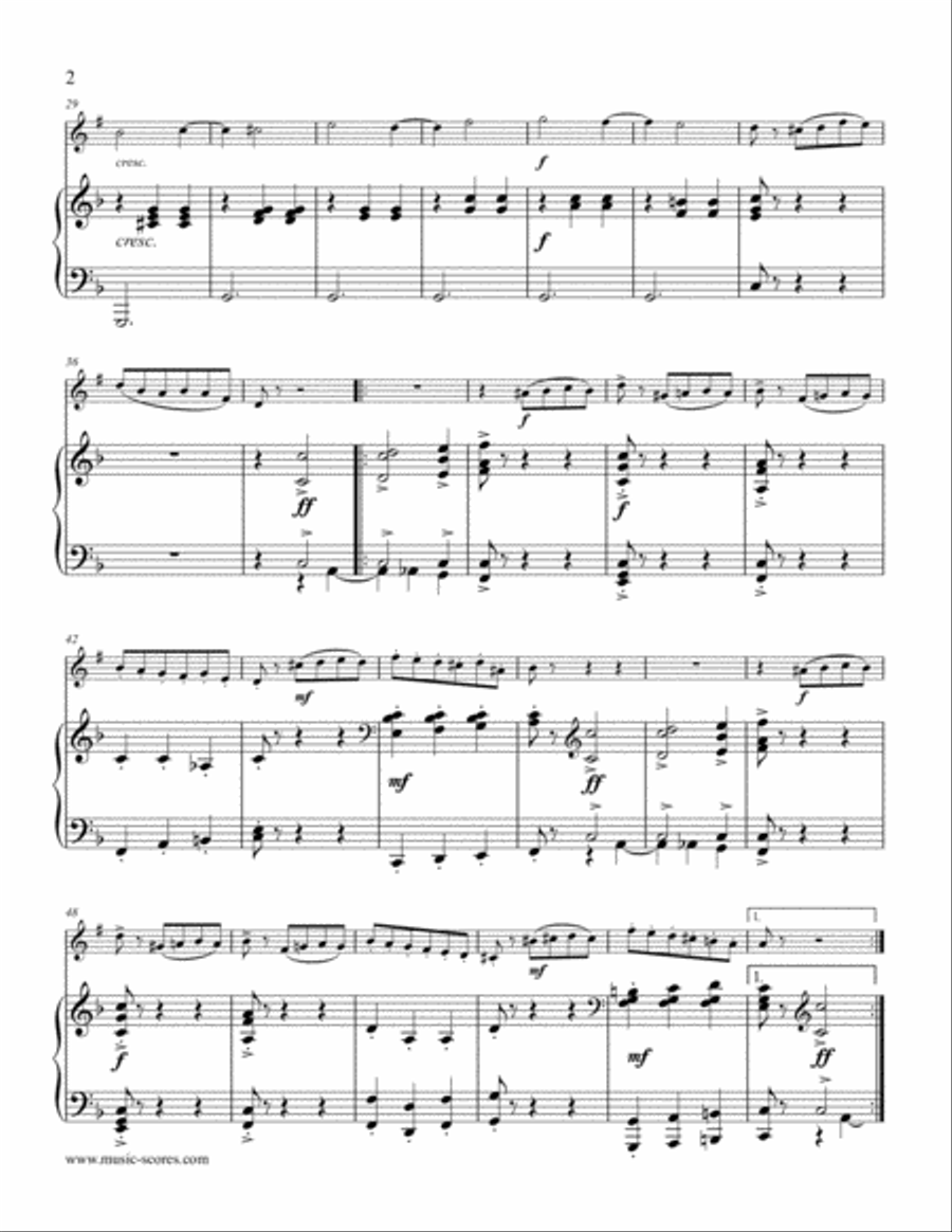 Sleeping Beauty Waltz - Euphonium Euphonium scores gallery preview page 2