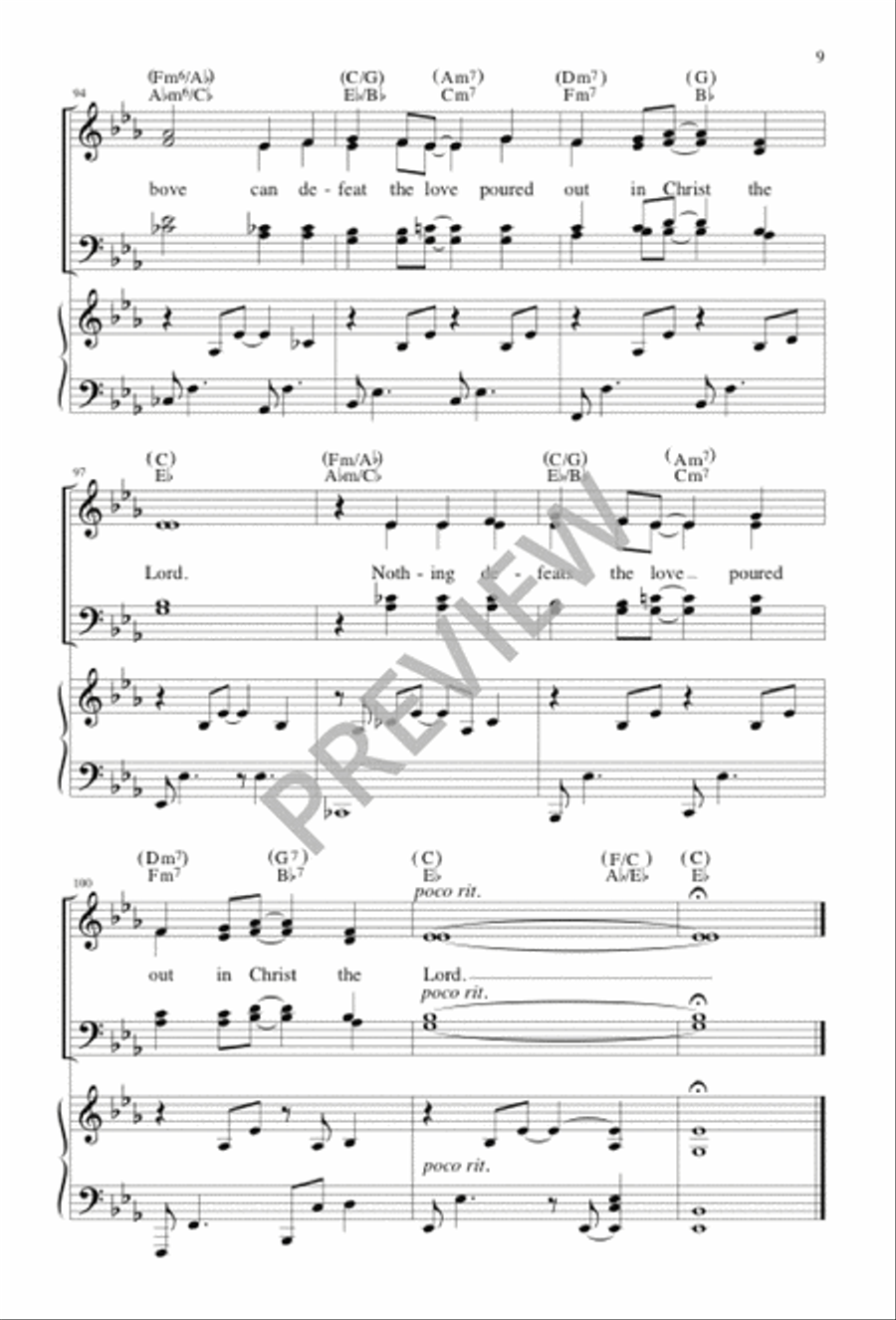 The Love of Christ the Lord 4-Part scores gallery preview page 10
