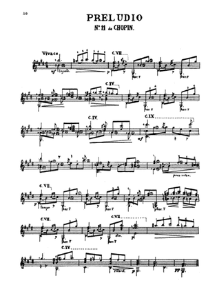 Chopin: Various Preludes Transcribed for Guitar